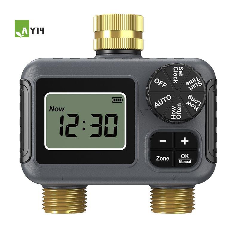 AY14 - 이중 콘센트 자동 관개 타이머 정원 물 타 - Timer Dual Outlet 리뷰 및 가격