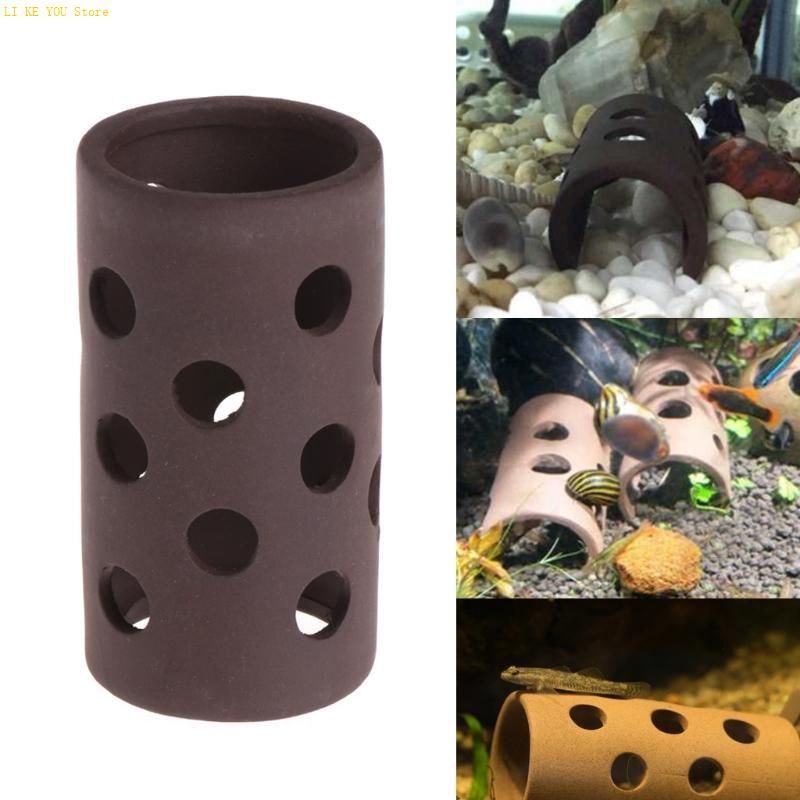W3JE 세라믹 수족관 장식 튜브 동굴 물고기 탱크 조 - Hide Cave Ceramic 리뷰 및 가격