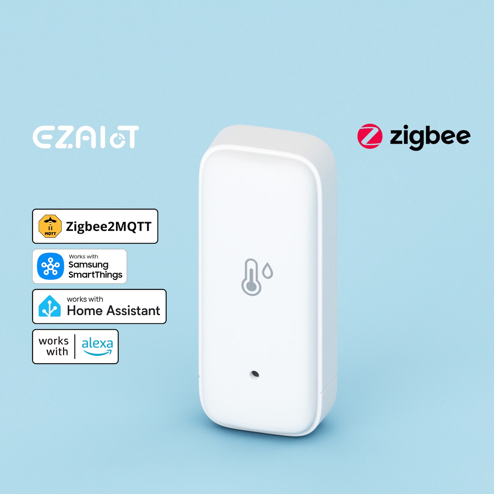 Tuya Smart Zigbee 3.0 온도 습도 센서 - Digital Hygrometer Probe 리뷰 및 가격