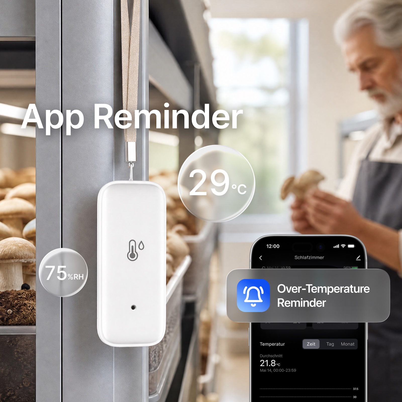Tuya Smart Zigbee 3.0 온도 습도 센서 - Digital Hygrometer Probe 리뷰 및 가격