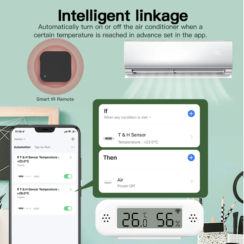 Tuya Zigbee 3.0 미니 온도 습도 센서 온도 - Digital Hygrometer Probe 리뷰 및 가격