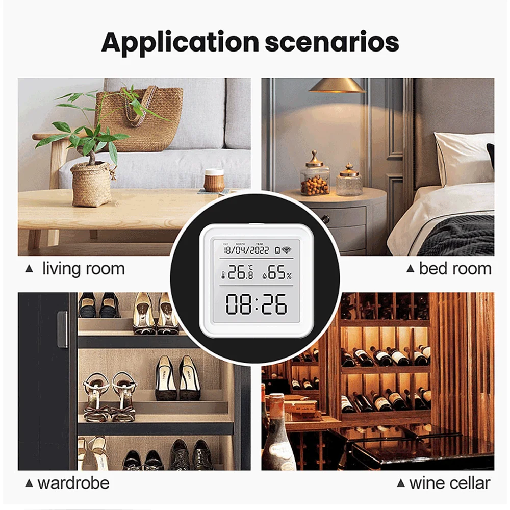 Tuya Zigbee WiFi 온도 습도 센서 습도계  - Digital Hygrometer Probe 리뷰 및 가격